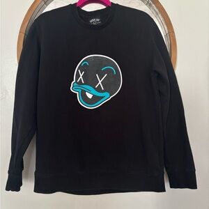 DRMN BG Men’s Black Savvy Oversized Sweatshirt Size Medium